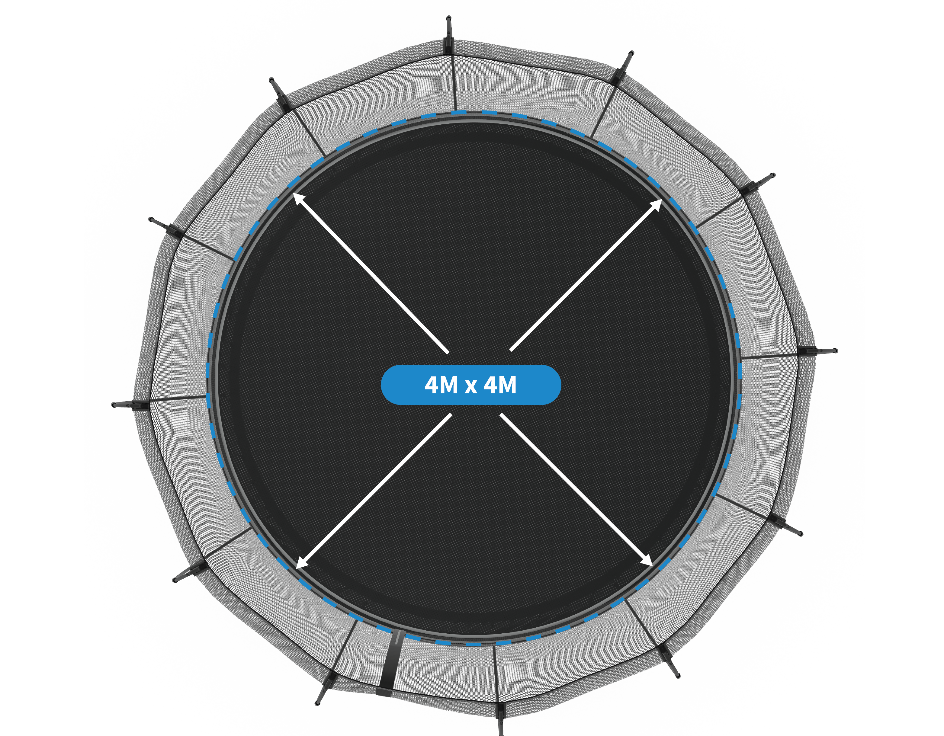 Jumbo Round Trampoline R132