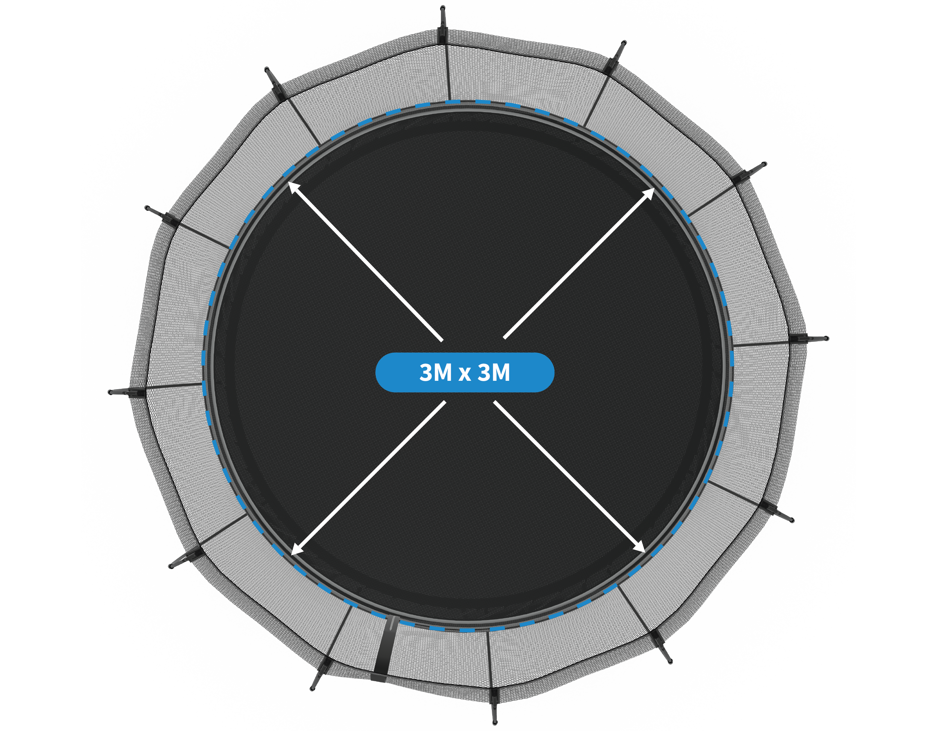 Medium Round Trampoline R79