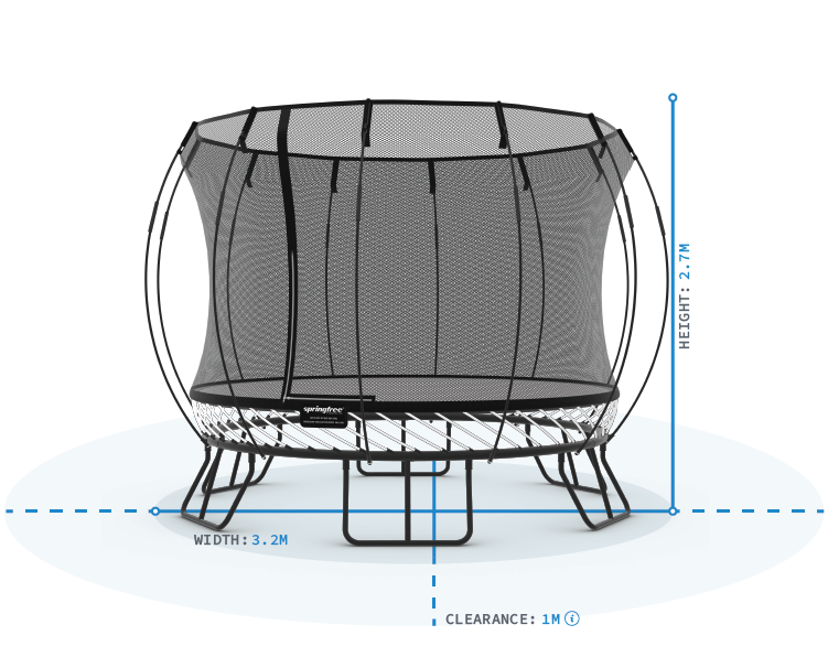 Medium Round Trampoline R79