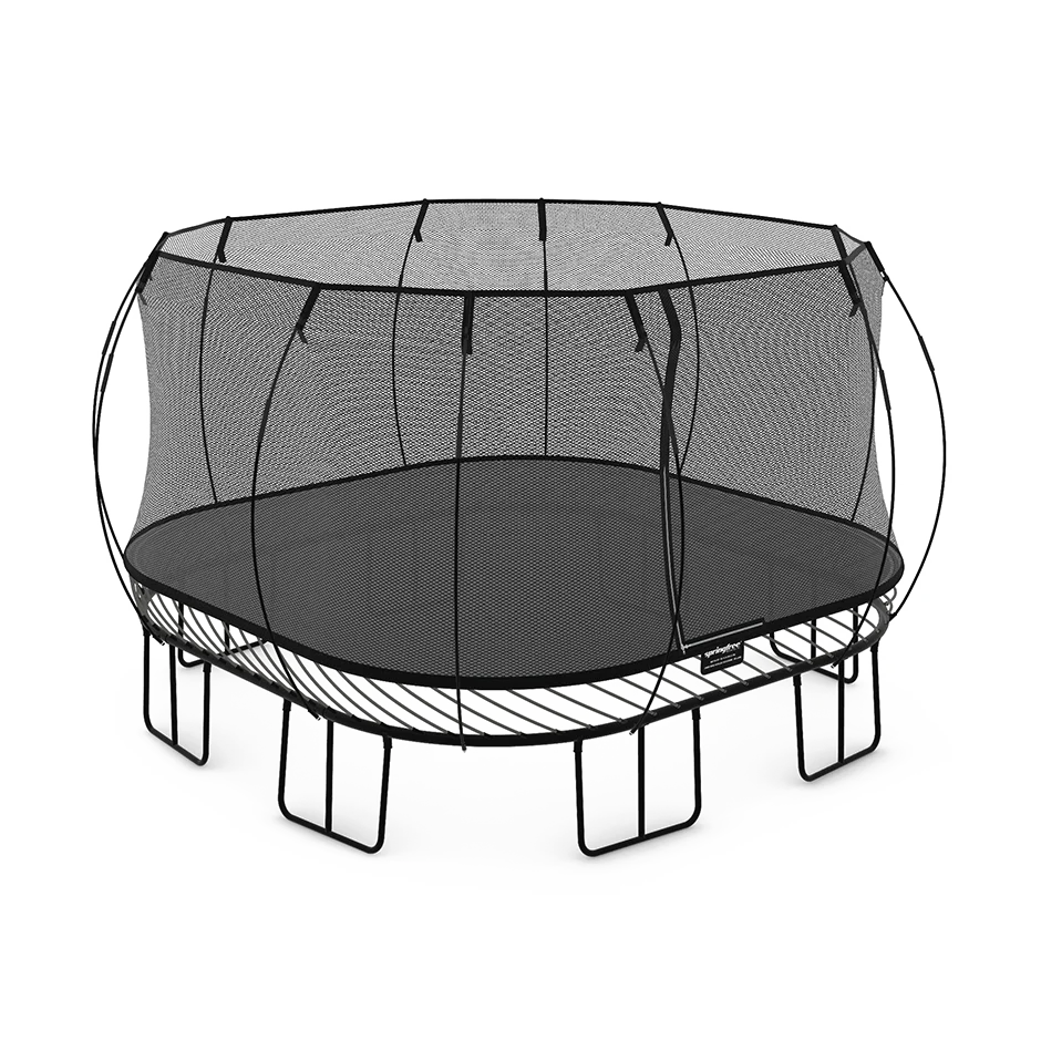 Trampoline carré géant 